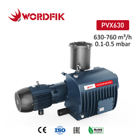 Pompe à vide électrique rotative à haute pression OEM 18,5 kW 630 m³/h-760 m³/h refroidie par air avec certification CE pour machine à traire et laboratoire