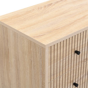 Commode <span class=keywords><strong>en</strong></span> <span class=keywords><strong>bois</strong></span> à 3 tiroirs pour chambre à coucher et salon Mobilier polyvalent pour la maison ou l'hôtel - Product Image 5