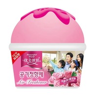 Désodorisant en gel solide en forme de crème glacée, vente en gros d'usine, haute qualité, pour toilettes et hôtels, parfum longue durée