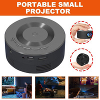 YT200 Mini Ultra Pico Projecteur Poche Projecteur Compact support banque d'alimentation pour travailler