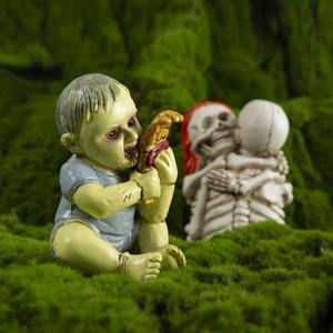 Transfrontalier explosif Halloween <span class=keywords><strong>film</strong></span> d'horreur décoration résine artisanat atmosphère effrayante décoration de table - Product Image 3