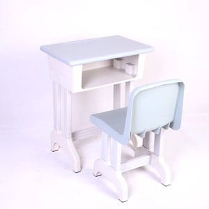 Chaise et bureau d'école en plastique de classe de tutorat bon marché pour l'école primaire - Product Image 1