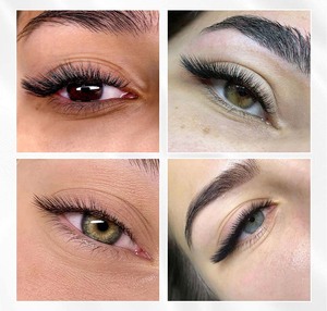 Extensiones de Pestañas Individuales de Cachemira de Marca Privada, Efecto Ojo de Gato, Curvatura L, Aspecto Húmedo, 8-16mm - Product Image 3