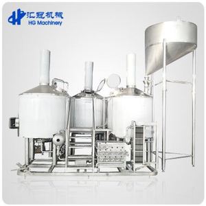 Équipement de brasserie commerciale 500L 5BBL en acier inoxydable SS304, système de brassage clé en main professionnel 5HL pour microbrasserie artisanale et brasserie-restaurant - Product Image 5