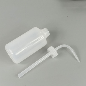 Plastic Solvent <b>Bottle</b> With <b>Squeeze</b> Nozzle 150ml 250ml 500ml Rectangular For Airbrush Cleaning Storage - Product Image 1