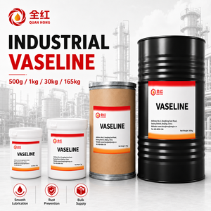 Gelée de pétrole blanche de qualité industrielle QUAN HONG <span class=keywords><strong>pour</strong></span> lubrification, antirouille, étanchéité et démoulage 500g 1kg 30kg 165kg - Product Image 1