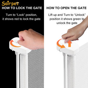 Barrière de sécurité pour bébé extra large rétractable, utilisation en intérieur, barrière de sécurité pour bébé facile à rouler, filet en PVC rétractable, barrière d'<span class=keywords><strong>escalier</strong></span> pour bébé - Product Image 3