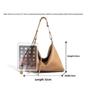 Bolso Tote de Gran Capacidad, Estilo Minimalista, para Viajes Diarios, de Alta Gama, con Cierre y Correa Única, Novedad 2025 - Product Image 4