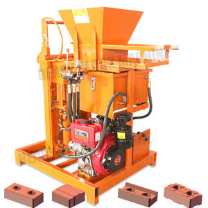 Machine à briques en terre cuite entrecroisées automatique hydraulique à moteur diesel HR2-25 50 tonnes - Product Image 1