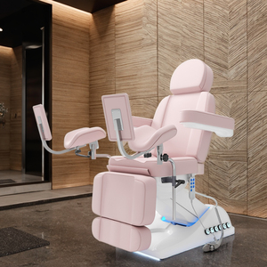 เตียงสปาไฟฟ้า เฟอร์นิเจอร์ร้านเสริมสวย โต๊ะนวดหน้า ศูนย์ความงาม ร้านสักคิ้ว ต่อขนตา เก้าอี้นวดเท้า โซฟานวดพิเศษ - Product Image 1