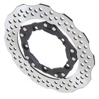 Accessoires de scooter pièces Disco Freno 200mm/220mm disque de frein avant flottant pour Vespa Sprint 150 125 Piaggio PRIMAVERA Fly LX S