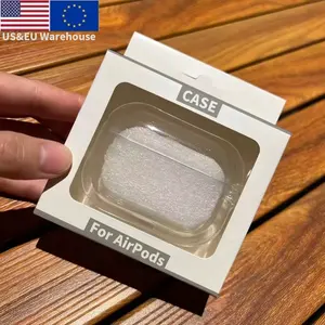 미국 및 EU 창고 에어팟 pro2 프로 맥스 이어폰 충전 케이스 실리콘 케이스 액세서리