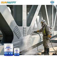 Apprêt époxy haute performance MIO bicomposant à séchage rapide, protection barrière, antirouille et anticorrosion pour tour éolienne