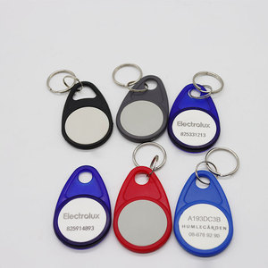 Hf 13.56MHz Mini RFID <span class=keywords><strong>Key</strong></span> Fob Keychain an ninh kiểm soát truy cập với các tính năng đặc biệt mã <span class=keywords><strong>QR</strong></span> - Product Image 2