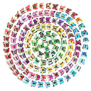 Đầy màu sắc bướm giáng sinh bánh thiết lập cho bữa tiệc tốt nghiệp bánh sinh nhật trang trí phụ kiện - Product Image 3