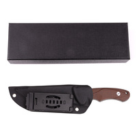 Couteau de chasse tactique à lame fixe D2 à pointe tombante, manche en Micarta, lame pleine longueur, idéal pour le bushcraft et le transport quotidien – Vente chaude
