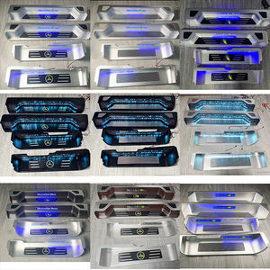 Pédale de remplacement de bienvenue avec lumière LED, seuil de porte en alliage d'aluminium VITO V250 V260 w447 V220 V-CLASS, accessoires de rénovation - Product Image 1