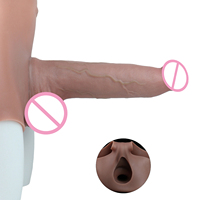 SXXY Harnais de pénis super long de 11 pouces, housse de pénis pour homme, gaine énorme, stimulateur, harnais, jouets sexuels