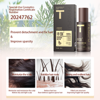 Essence de cheveux bio au gingembre pour réparer, nourrir, hydrater, renforcer avec fonction lissante prévention de la perte de cheveux