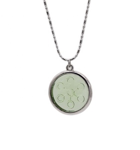 Hot Sale Angel Energy Necklace Healing Lava Japanese Quantum Scalar <strong>Chi</strong> Bio Crystal <strong>Pendant</strong> - Product Image 2