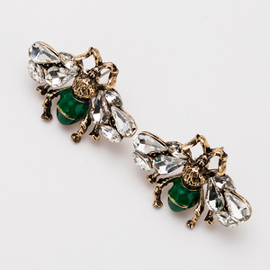 Di alta qualità su ordinazione piercing carino argento sterling 925 <span class=keywords><strong>a</strong></span> spirale snake fox bee <span class=keywords><strong>orecchini</strong></span> per le donne e le ragazze - Product Image 1