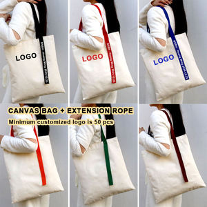 Bolsa de Compras de Lona de Algodón Reciclable Personalizada de Alta Calidad a Precio Económico JD para Mujeres y Hombres, Bolsas de Hombro para Vacaciones - Product Image 2