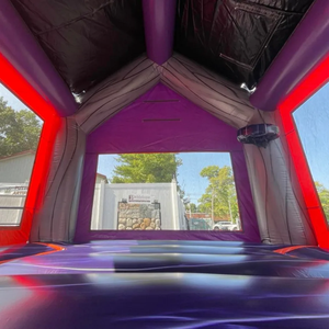 Halloween רדוף דפיקות נושא הטירה מתנפחים - Product Image 4