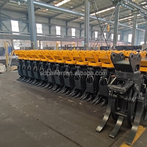Koop Een Krijg Een Motor 1500Kg Hydraulische Grijper Hout Grijper Mini Graafmachine China Graafmachine <span class=keywords><strong>Grasper</strong></span> Stro Balen Hout Grijper - Product Image 6