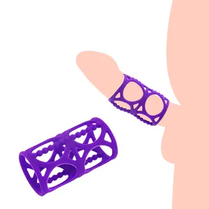 Free Custom Box - Penis Enlarger Ring Vagina Stimulate Delay Ejaculation Cock Rings Silicone Penis Sleeve Male Lasting
