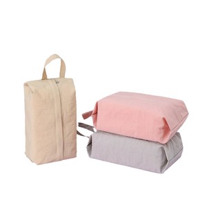 Travel <b>Storage</b> Bag For <b>Clothes</b> Underwear Socks Large Capacity Portable Handle Rectangle Organizer For Business Trip - Product Image 5