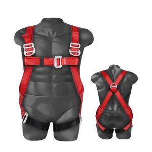 カスタマイズされた全身ダブルストラップ作業高さプロフェッショナル落下防止アレストストラップベルト安全ハーネス - Product Image 4