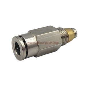 อุปกรณ์นิวเมติกแอร์ด้ายเมตริกประทับตราคู่กดเพื่อเชื่อมต่อวาล์วตรวจสอบแรงดันสูง - Product Image 1