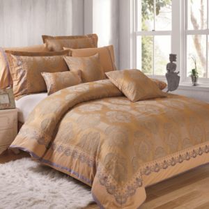 Bộ Chăn Bông Kiểu Vua Hoa KOSMOS, Chất Liệu Jacquard Mềm Mại, Thoải Mái, Sang Trọng - Product Image 3