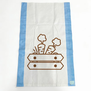 Sacos de polipropileno (PP) blancos al <span class=keywords><strong>por</strong></span> mayor para jengibre, ajo y patatas, bolsas de plástico vacías de 50 kg para agricultura, uso industrial y almacenamiento a granel. - Product Image 1
