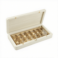 Caja de Madera de Alta Gama Personalizada Estilo Árabe para Dátiles y Chocolate, Acabado Mate con Patrón Islámico, Cajas de Alta Calidad
