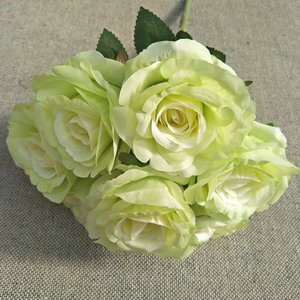 <span class=keywords><strong>Rosas</strong></span> Artificiales Realistas, Flores Decorativas para Bodas, Accesorios <span class=keywords><strong>de</strong></span> Fotografía para Exteriores, Suministro <span class=keywords><strong>de</strong></span> Fábrica, Venta al Por Mayor - Product Image 3