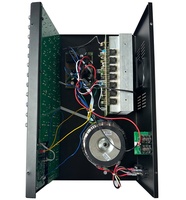 Mélangeur amplifié 8 canaux 8000 Watts Processeur de karaoké Mélangeur de studio Master Mélangeur actif DJ Système audio professionnel Amplificateur audio