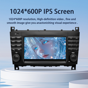 Autoradio GPS multimédia Android <span class=keywords><strong>7</strong></span> <span class=keywords><strong>pouces</strong></span> IPS avec Mirror <span class=keywords><strong>Link</strong></span> et écran tactile DVR pour Mercedes Benz Classe C W203 - Product Image 4