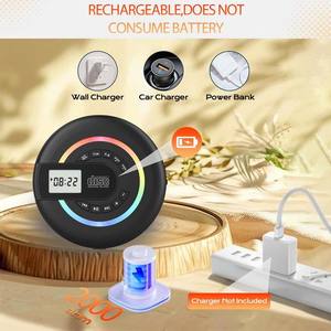 Portable BT CD <b>Player</b> Multi-functional Audio <b>Player</b> FM Radio <b>USB</b> TF Card MP3 <b>Player</b> LED Light Rechargeable Battery - Product Image 6