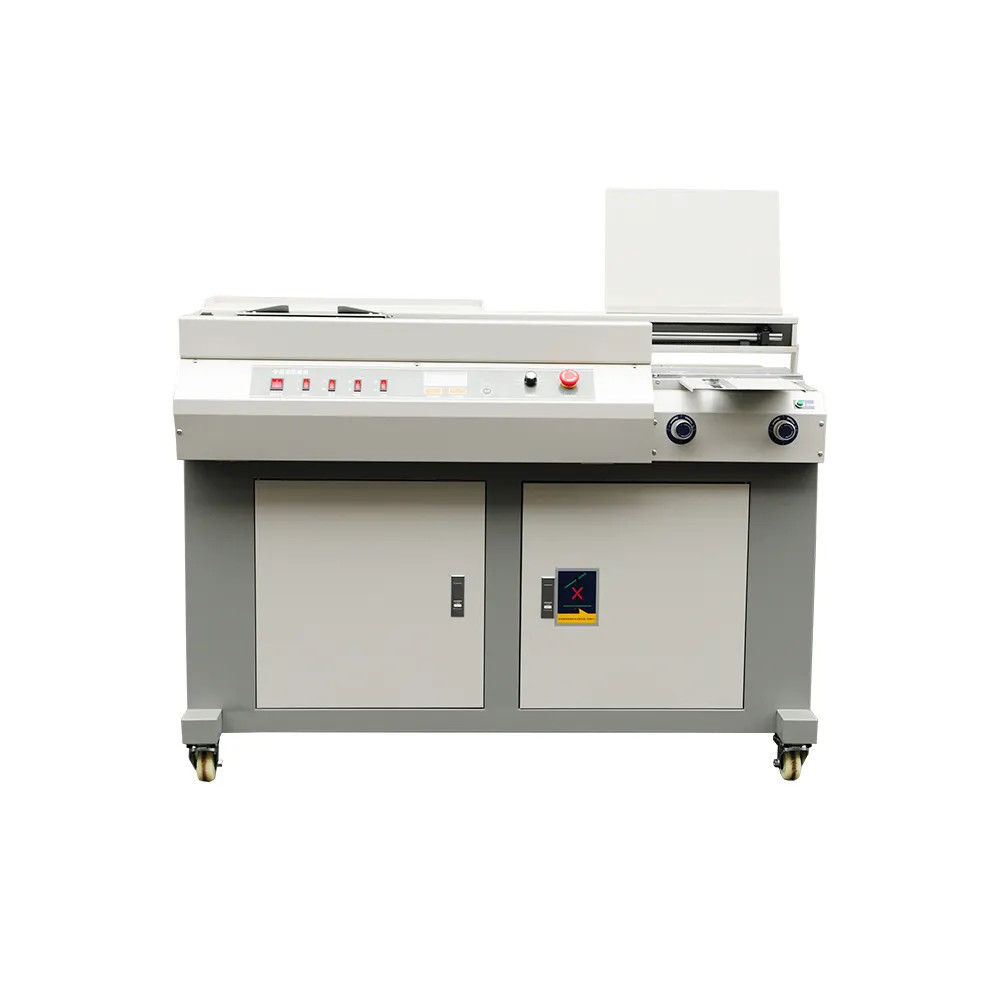 A3/A4 automatic paper processing book binder thermal glue binding bookbinding machine with square back