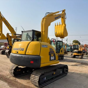 Excavatrice d'occasion Komatsu PC60-8 PC70-8 PC75-2 PC75-3 importée du Japon, mini-excavatrice sur chenilles Komatsu PC60 de 6 tonnes - Product Image 5