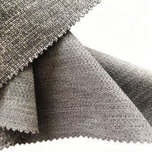 Tela <span class=keywords><strong>de</strong></span> cortina opaca <span class=keywords><strong>de</strong></span> lino sintético tejida y teñida al por mayor, estilo popular, con revestimiento <span class=keywords><strong>de</strong></span> bloqueo <span class=keywords><strong>de</strong></span> luz, estilo liso - Product Image 3