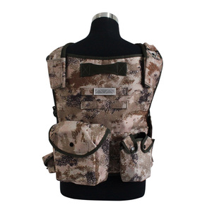 Gilet de protection thoracique personnalisé, multifonctionnel, respirant, gilet tactique d'entraînement en plein air avec sac Oxford imperméable - Product Image 3