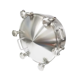 스테인리스 스틸 식품 등급 원형 탱크 맨웨이 도어 맨홀 커버 - Product Image 2