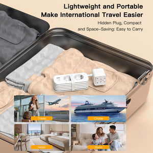 Presa elettrica universale USB da viaggio con presa multipla con soluzione di alimentazione All-in-One per viaggiatori - Product Image 5