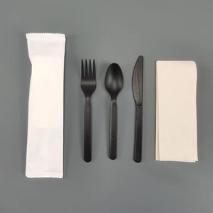 Set di Posate Monouso in Plastica per Feste: Cucchiai, Forchette e Coltelli - Product Image 3