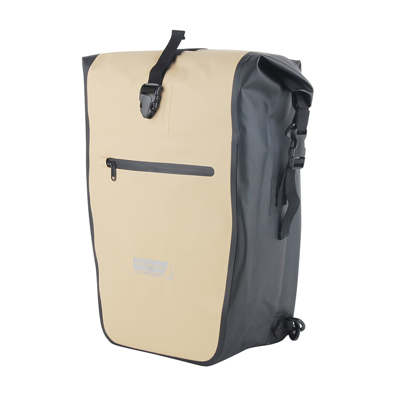 fahrradtasche und rucksack 2 in 1 Liz - Small Blue Kork - 2in1 Rucksack & Fahrradtasche