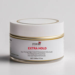 FDOM Vente en gros Pommade <span class=keywords><strong>à</strong></span> tenue <span class=keywords><strong>forte</strong></span> personnalisée Gel pour tresse coiffante Vendeur de marque privée Gel <span class=keywords><strong>à</strong></span> tenue supplémentaire - Product Image 3