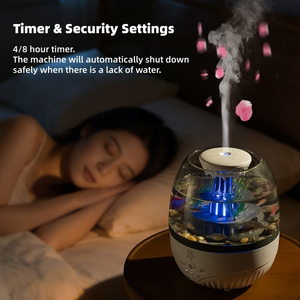 Nuova Idea Regalo 2026: Umidificatore per Acquario 350ml Bianco, Diffusore di Oli Essenziali ad Ultrasuoni, Diffusore per Aromaterapia - Product Image 4