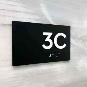 Letrero Daco ODM/OEM Texto personalizado ADA Acrílico + Letrero de puerta de metal. Cita personalizada Publicidad Letreros de puerta de oficina. Identificación habitación - Product Image 5